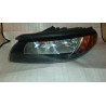 30796141 Volvo S80 Left Black Halogen Headlight 2007-2013