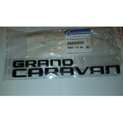 68087121AA Dodge Grand Caravan Liftgate Nameplate Chrome 2007-2017