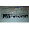 68087121AA Dodge Grand Caravan Liftgate Nameplate Chrome 2007-2017