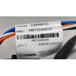 H671SAN220 Subaru Legacy Wireless Phone Charger Module 2020-2025 H671SAN202