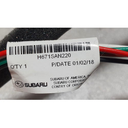 H671SAN220 Subaru Legacy Wireless Phone Charger Module 2020-2025 H671SAN202