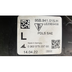 95B941015H Porsche Macan Left LED Headlight 2022-2024