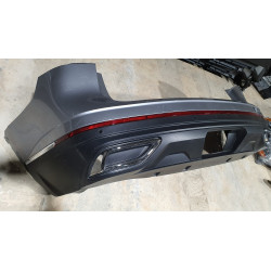 3CN807521P Volkswagen Atlas Rear Bumper Cover with Park Sensors 2020-2025