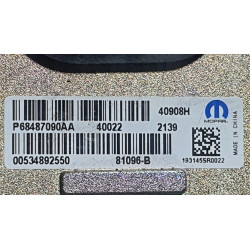 68487090AA Jeep Cherokee Roof Radio Antenna Amplifier 2016-2024 5091873AA