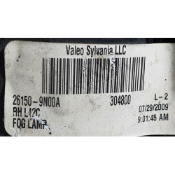 26150-9N00A Nissan Maxima Right Fog Lamp 2009-2014