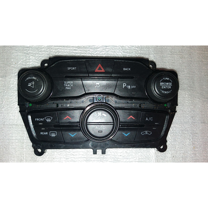 68184927AB Dodge Challenger AC Heater Climate Control 2015-2017