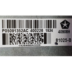 05091352AC Dodge Durango Roof GPS Radio Antenna 2014-2020 05091352AE