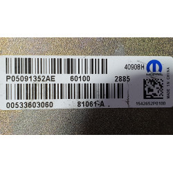 05091352AE Dodge Durango Roof GPS Radio Antenna 2014-2020 05091352AC