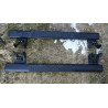 82213269AC Dodge Ram Black Aluminum Tubular Running Boards (Pair) 2013-2018