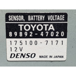 89892-47020 Toyota Prius Battery Voltage Sensor Module 2010-2017