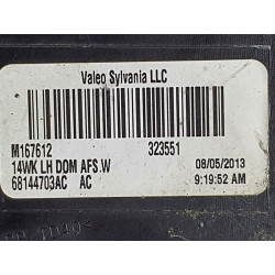 68144703AC Jeep Grand Cherokee Left LED AFS Xenon Headlight 2014-2016