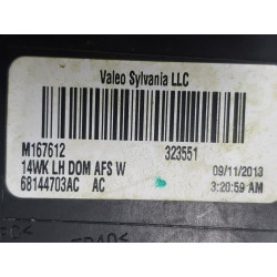 68144703AC Jeep Grand Cherokee Left LED AFS Xenon Headlight 2014-2016