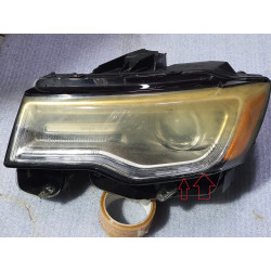 68111001AF Jeep Grand Cherokee Left LED Xenon Headlight 2014-2016