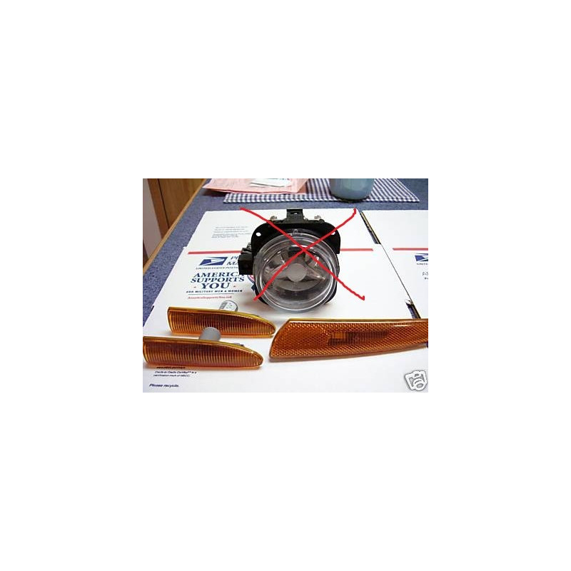 1X43-13369-AC Jaguar X-Type Marker Light 2002-2008 4X43-13369-AA