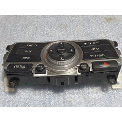 28395-JK60B Infiniti G35 Radio Audio Information Multimedia Control Panel