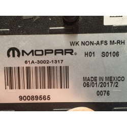 Jeep Grand Cherokee Right Headlight Control Module (Non AFS) 2014-2020