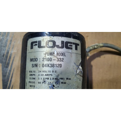 RV MARINE YACHT WATER PUMP FLOJET 24 VOLTS DC 60 PSI 2100-332 04K38120