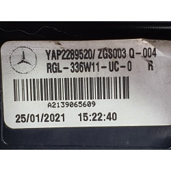A2139065609 Mercedes-Benz E-Class Right LED Tail Lamp 2021-2023