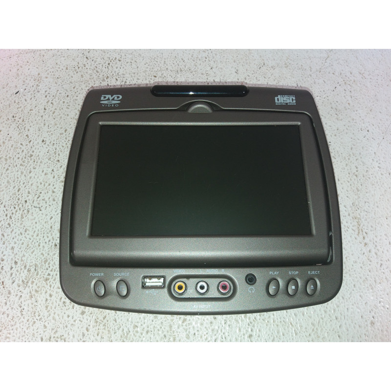 84263917 Cadillac Escalade Headrest DVD CD Video Player LCD Screen Monitor