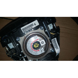 98510-4BA8A Nissan Rogue Driver Airbag (Black, 1 Plug) 2014-2016