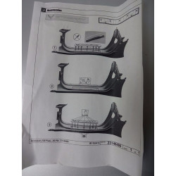 23146466 Chevrolet Corvette Door Sill Overlay LED Lighting Plates 2014-2017