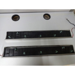 23146466 Chevrolet Corvette Door Sill Overlay LED Lighting Plates 2014-2017