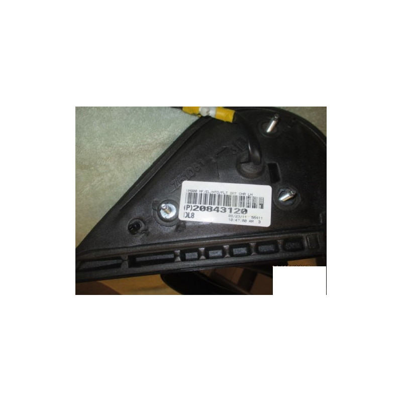 20843120 Chevrolet Silverado Left Heated Chrome Mirror 2007-2014