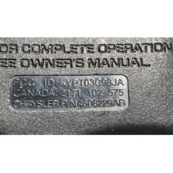 4608229AB Chrysler Cirrus Key Remote FOB Transmitter 1998-2000