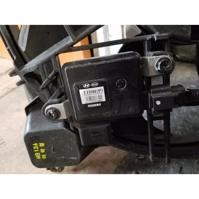 25380-D3600 Hyundai Tucson Radiator Fan and Resistor 2017-2018 25385-D3500