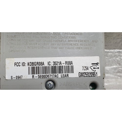 25920951 Chevrolet Cobalt Remote Control Door Lock Receiver Theft Module