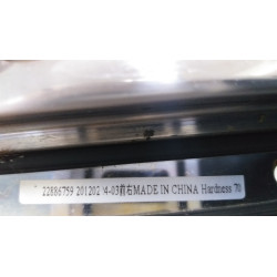 22886759 Chevrolet Right Front Door Window Upper Reveal Chrome Molding