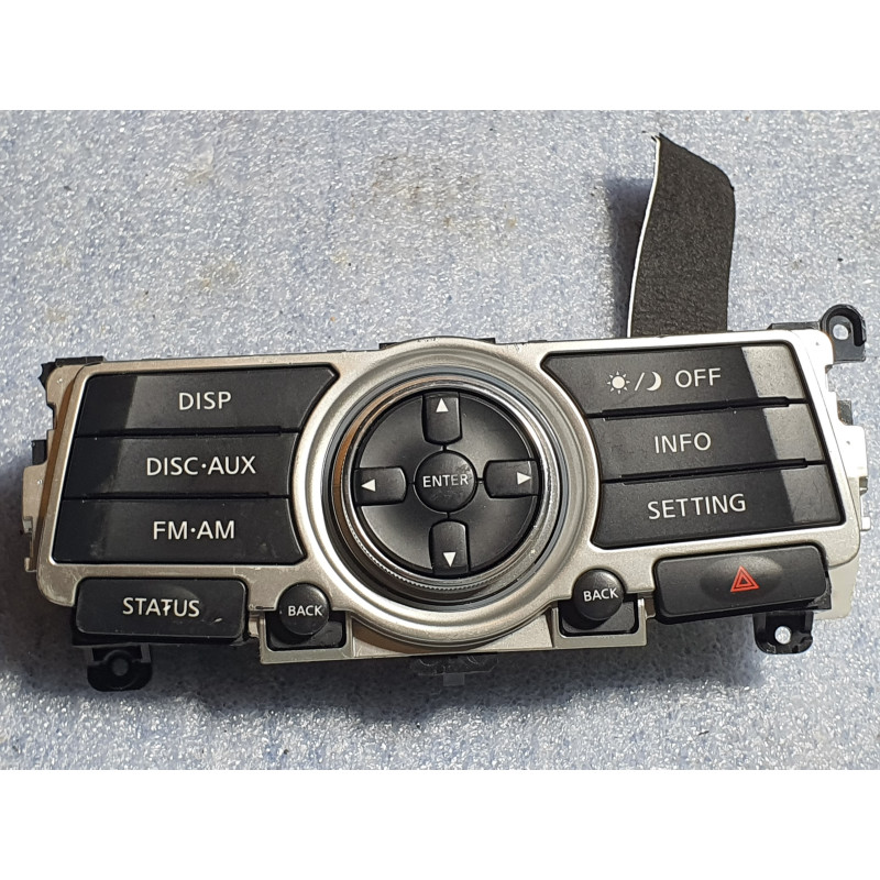 28395JK60D Infiniti G37 Audio Radio Control Switch 2010-2017