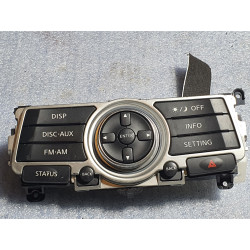 28395JK60D Infiniti G37 Audio Radio Control Switch 2010-2017