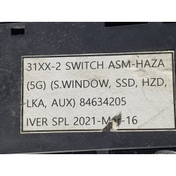 84634205 Chevrolet Colorado Window Aux Hazard Switch 2023-2025 85643598