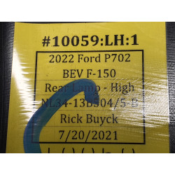 NL34-13B505-B Ford F-150 Lightning Pro Left LED Tail Lamp 2022-2024