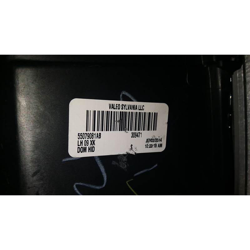 55079081AB Jeep Commander Left Xenon Headlight 2006-2010