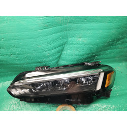 33150-T20-A52 Honda Civic Left Full LED Black Bezel Headlight 2022-2024