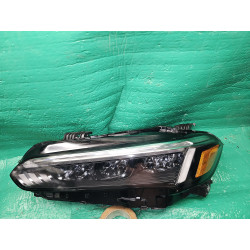 33150-T20-A52 Honda Civic Left Full LED Black Bezel Headlight 2022-2024