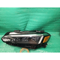 33150-T20-A52 Honda Civic Left Full LED Black Bezel Headlight 2022-2024