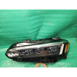 33150-T20-A52 Honda Civic Left Full LED Black Bezel Headlight 2022-2024