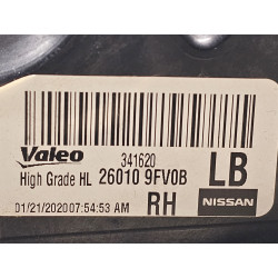 26010-9FV0B Nissan Titan Right Full LED Headlight 2020-2024