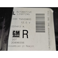20896556 Cadillac CTS Right Daytime Running LED Fog Lamp 2014-2019 22907456