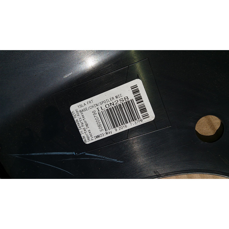 68258745AB Dodge Challenger Front Bumper Lower Fascia Spoiler Air Dam