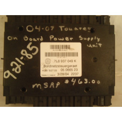 7L6937049K Volkswagen Touareg Onboard Power Supply Unit BCM Controller