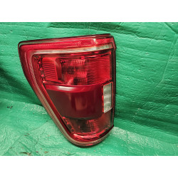 ML34-13B505-BU Ford F-150 Left LED/Halogen Tail Lamp 2021-2023