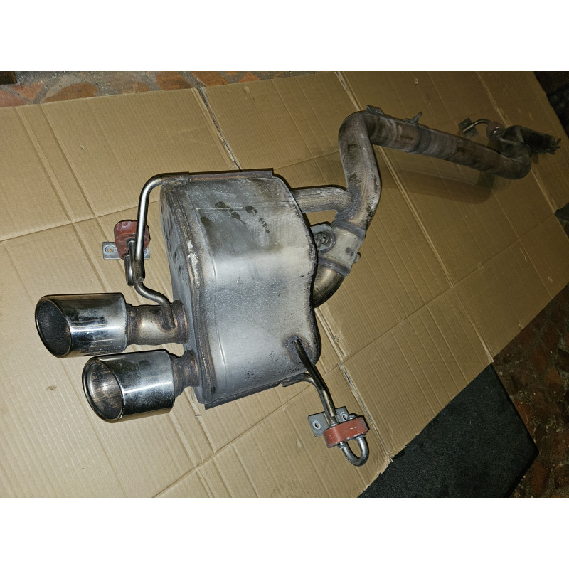 E4063202 Maserati GranTurismo Rear Left Exhaust Muffler 2010-2020 255952