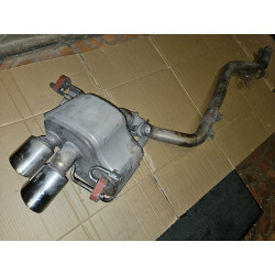 E4063202 Maserati GranTurismo Rear Left Exhaust Muffler 2010-2020 255952