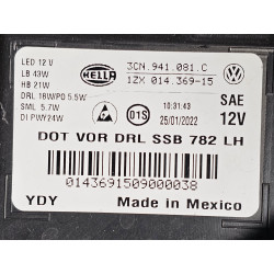 3CN941081C Volkswagen Atlas Left LED AFS Adaptive IQ Light Headlight
