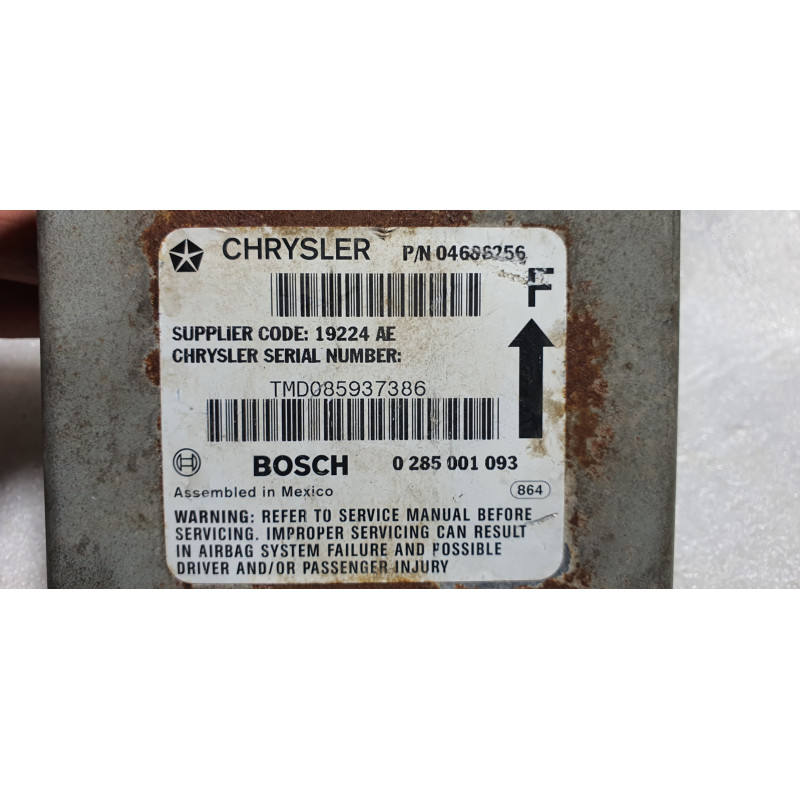 04686256 Dodge Caravan Airbag Computer Module 1995-2000