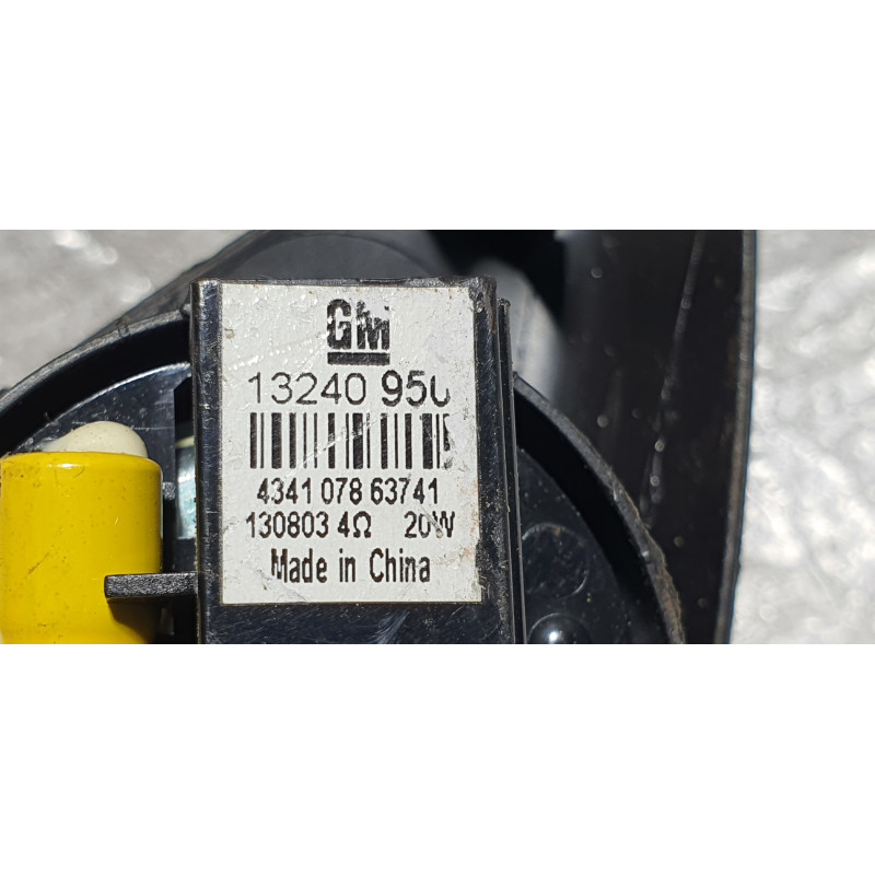 13240950 Cadillac CTS Left Radio Audio Tweeter Speaker 2014-2019 22799293